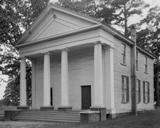 Baptist Church at Newbern; HABS Survey, Courtesy Library of Congress.